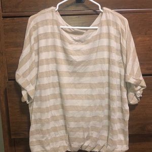 INC large gold shirt